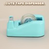 PATIKIL 2pcs Tape Dispenser Desk Small Tape Dispenser Cute Desktop