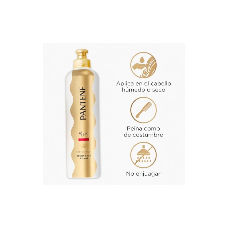 Pantene Crema para Peinar Pro-V Rizos Definidos 300 ml
