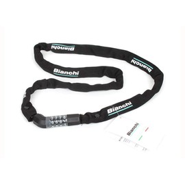 Bianchi Lock Black 39.4 inches (1000 mm) Dial Chain Lock B JPP0202002BK000