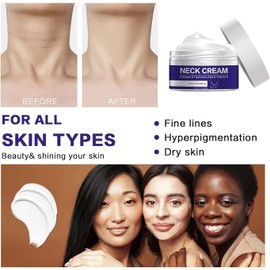 Tighten & Lift Firming Neck Cream,Neck Firming Cream,Anti-Aging Neck Cream for Tightening,Anti Wrinkle Moisturizing Neck Cream for Women,Collagen Tighten and Lift Neck Cream for Sagging and Tighten