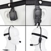 JinBling MH180-V Bone Conduction Airsoft Headset Military BK