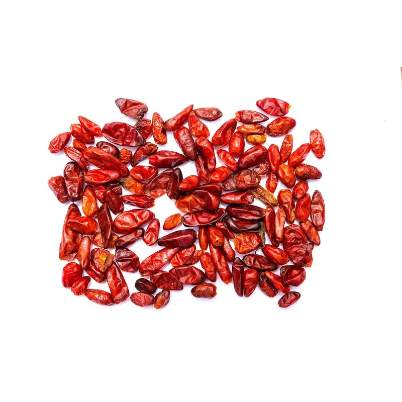 Dried Whole Chili Pequin Pepper (Chile Pequin) WT: 1 oz,