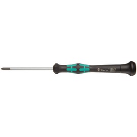 Wera 05118022004 Kraftform Micro 2050 PH Phillips Electronics Precision Screwdriver, PH 0 Head, 60mm Blade Length