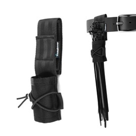 Zip Tie Organizer, Large Capacity Cable Tie Holder with Adjustable Belt Loop & Pocket, Universal Zip Tie Organizer Band for Cable Arrangement, Heavy Duty Wire Tie Keeper for Easy and Neat Organization
