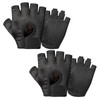 2Pairs Weight Lifting Gloves for Gym Training - Breathable Workout