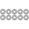 10Pcs Thrust Ball Bearing Single Direction Accessory Replacement Set Kit