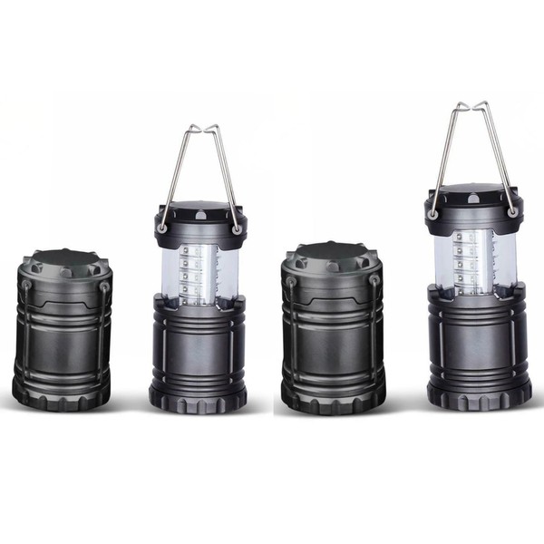 ADEPTNA 2 Pack Camping Lanterns Lightweight Emergency 30 Cob Led