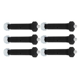 Pernos de Grillete de Resorte de Hoja de Remolque, Kit de Pernos de Suspensión de Remolque de 6 Piezas Pernos de Suspensión para Ejes 2000-7000, Pernos de Grillete de Resorte de