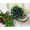 piece MIZUHIKI PHC-088-2 Waterfall Ornament Flower Green
