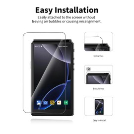 HiBy R6 Gen3 Audio Player Screen Protector, Anti-wear and High Definition Anti-Scratch Anti-Fingerprint [2 Pack]