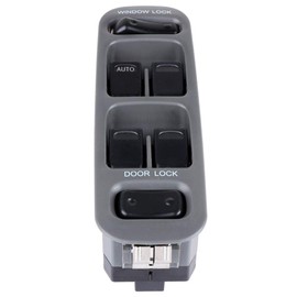 Driver Side Power Master Window Switch Fits for 1999-04 for Chevy Tracker 4 Door 1999-02 for Suzuki Grand Vitara 1999-03 for Suzuki Vitara 4 Door, Front Left Power Window Master Switch