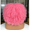 Curly Afro Wigs for Black Women Curly Wig with Bangs