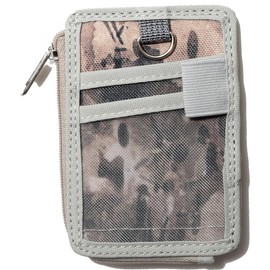 DQL Card Holder Men's Wallet Small Key Chain Small ID Wallet for Women RFID Blocking Wallet Credit Card Holder with Zipper Pocket, Green, Casual