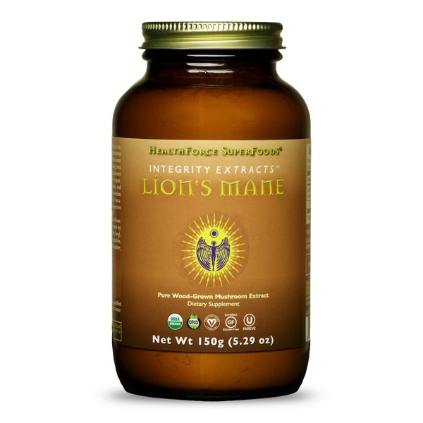 HEALTHFORCE SUPERFOODS Integrity Extracts Lion's Mane - 150 g Powder