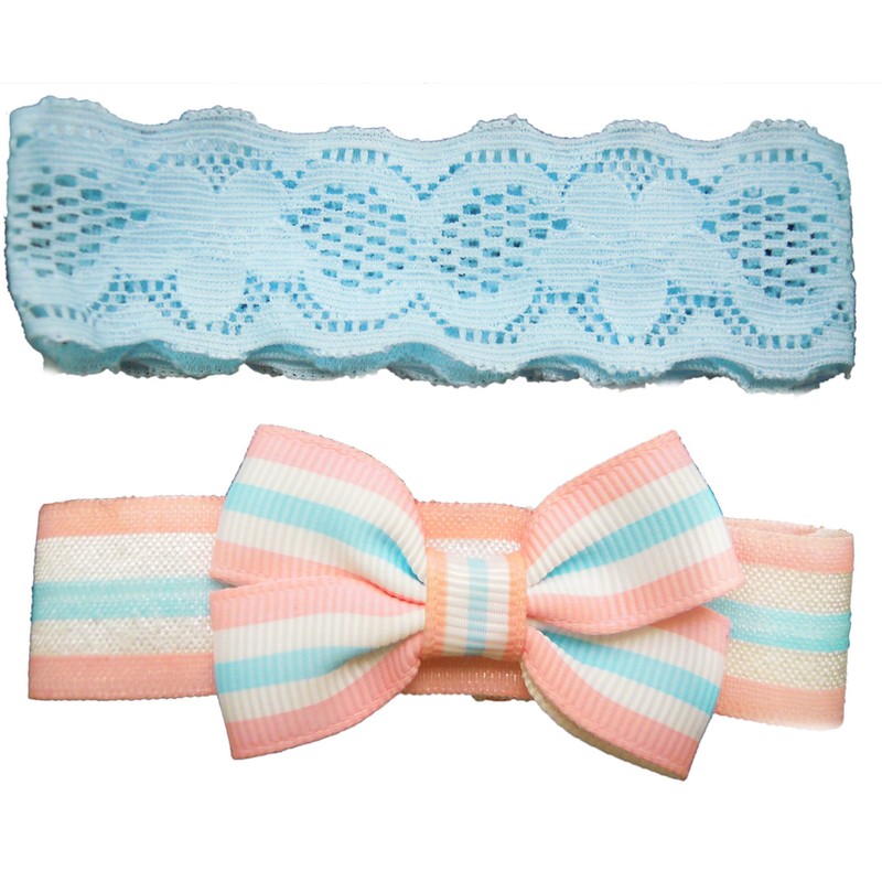 Angel's Ribbon AR-ABAND003 Angels Ribbon Hair Band (2 Pieces)