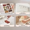 Divided Snackle Box Container - 8 Compartments serving tray with