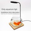 SAHENITEANA LED Aquarium Light, 360-Degree Full Spectrum Led Light with