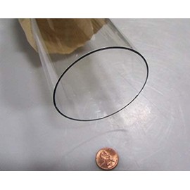 Tenite CAB Butyrate Round Tube 3.00" (3") OD x 2.906" (2-29/32") ID x 3/64" Wall x 6 Ft. Length, 1 pc