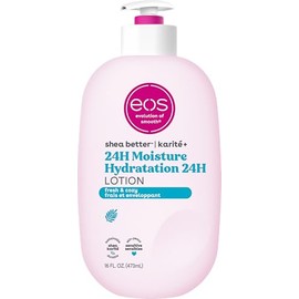 eos eos Shea Better 24H Moisture Body Lotion, Fresh & Cozy, 473 ml