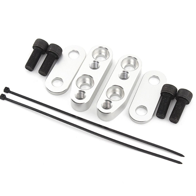 Trichtu Mount Motorcycle Silver Handlebar Risers Adapter For Honda GoldWing