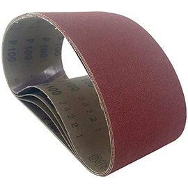 Starcke Premium 4 x 24 Inch Sanding Belt - Aluminum Oxide With Cloth Back - For Wood And Metal (10, 150 Grit)