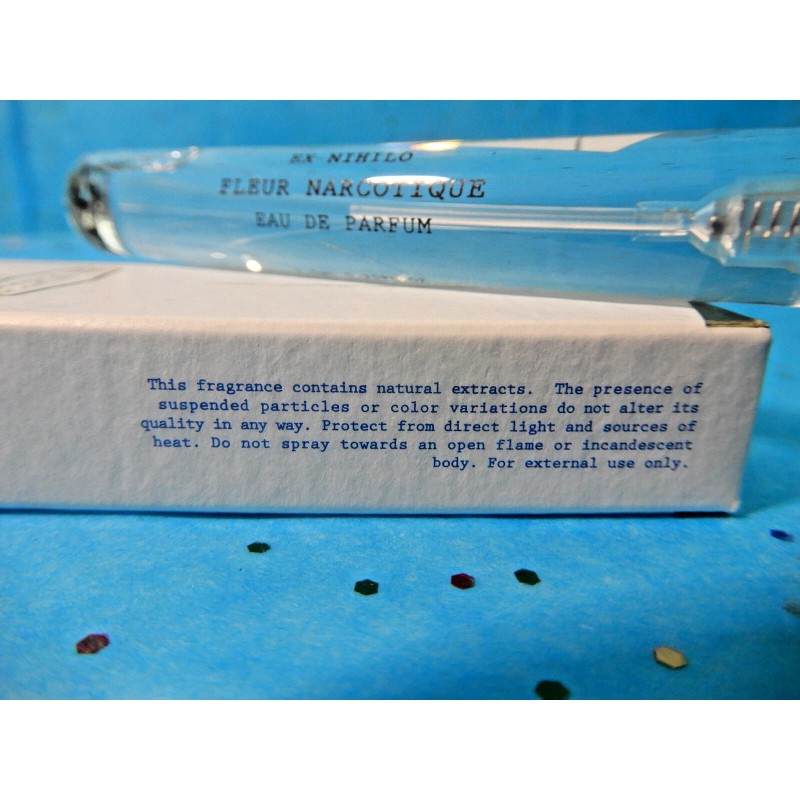 EX NIHILO Fleur Narcotique Eau de Parfum EDP Perfume Travel