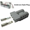 10Pcs Anderson Style Plug Connectors 50 AMP 12-24V 6AWG DC