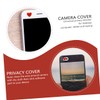 Operitacx 4PCS Heart Webcam Cover Slider Laptop Camera Privacy Lens