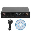 DM HD10 USB 5.1 Computer External Sound Card Audio Adapter