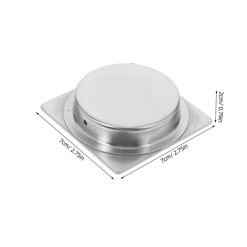 Operitacx Invisible Door Handle Set 201 Stainless Steel 70mm Long