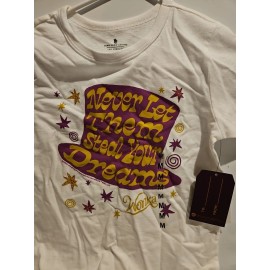 Junk Food Clothing Wonka Top Hat Kids Tee- M (8/9)