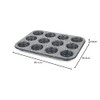 Salter Salter BW070381EU7 Megastone 12 Cup Muffin Pan - Large