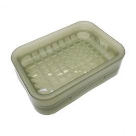 Soap Stand Bathroom Soap Holder Case green 13ea