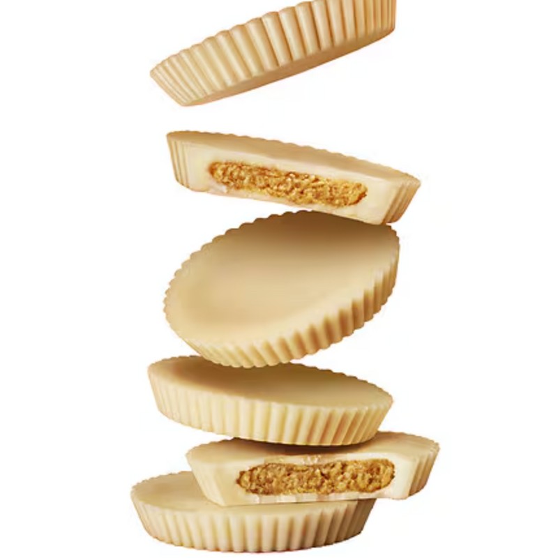 REESE'S White Chocolate Peanut Butter Cups Thins 7.37 oz Share