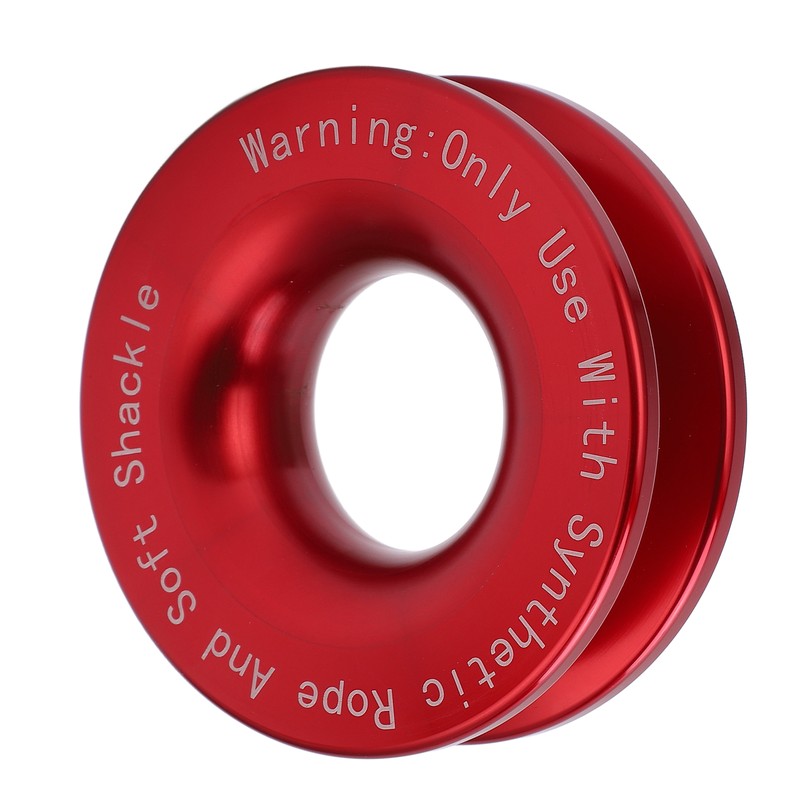 Winch Snatch Recovery Ring 41000lbs Breaking Strength for 7/16in 1/2in