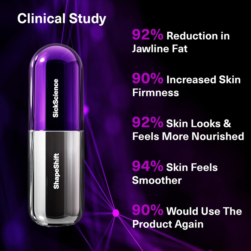 SickScience ShapeShift Jaw Defining Serum for Double Chin, Face &