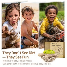 Esponja Baño Infantil Ducha Malla Suave Niños Diseño Tortuga Conejo Accesorios Suaves Divertidos Niñas