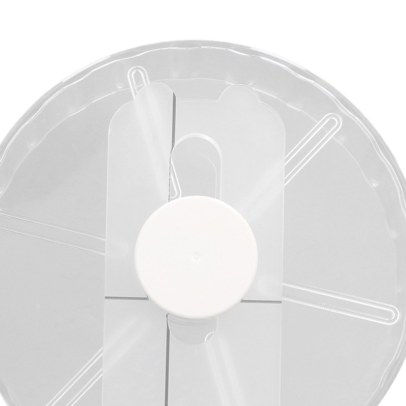 Silent Hamster Wheel with Stand Prevent Slip Clear Acrylic Hamster