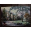 Thomas Kinkade "Beyond Summer Gate" Art Refrigerator Magnet NEW 4x6"