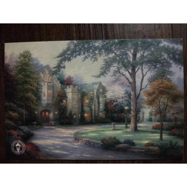 Thomas Kinkade "Beyond Summer Gate" Art Refrigerator Magnet NEW 4x6"