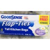 Goodsense 15 Flap-Ties Tall Kitchen Bags 13 Gallons-SPRING Scent.New-SHIP