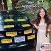 Stickios Student Driver Stickers (Non-Magnetic) for Cars & Windows -