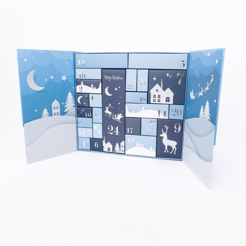 Christmas Advent Calendar Fill your Own 1-24 Day Boxes Luxury