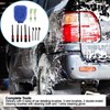11PCS Car Cleaning Detailing Brush Set Interior Exterior Plastic for
