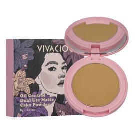 Polvo Compacto Control De Grasa Vivacious - Húmedo Y Seco