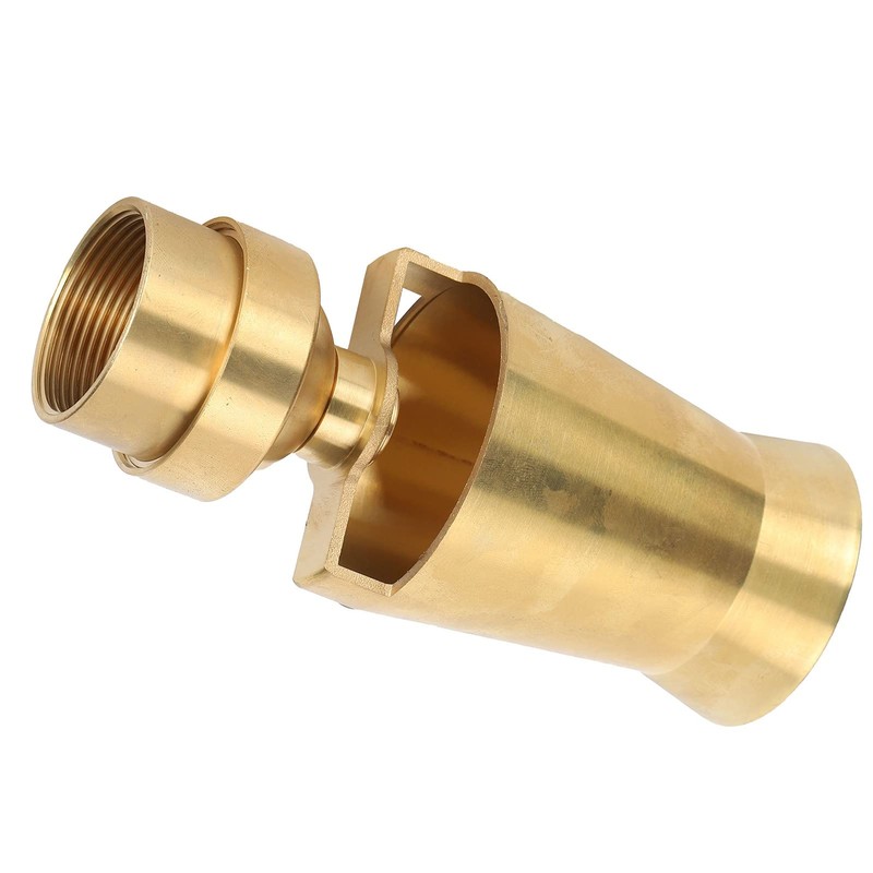 Water Fountain Nozzle Spray, 1.5 Inch Female Thread, Brass, Easy