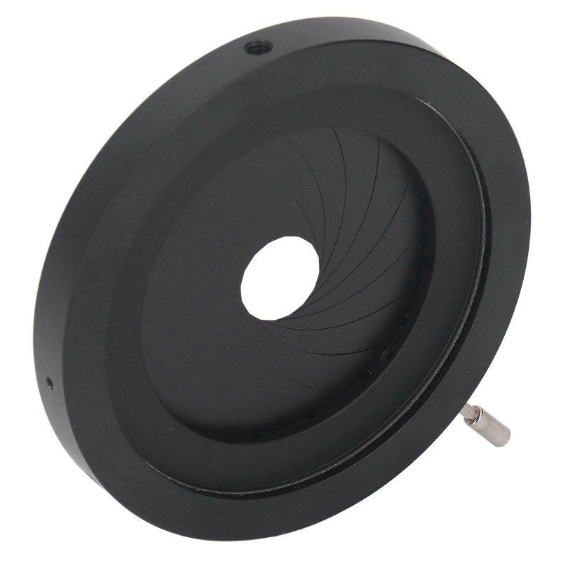 Adjustable Aperture 2‑50mm Iris Diaphragm Aluminum Alloy Manual Aperture Adjustable