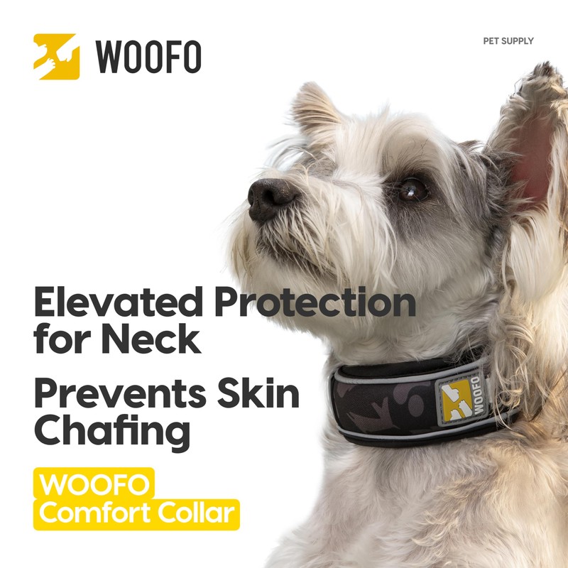 WOOFO Premium Dog Collar | Super Adjustable for All Breeds,