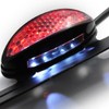 Anzene Custom Black LED Integrated Taillight Brake Light Turn Signals