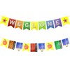 Welcome Back To School Banner, Pencil Ruler Pendant Welcome Back